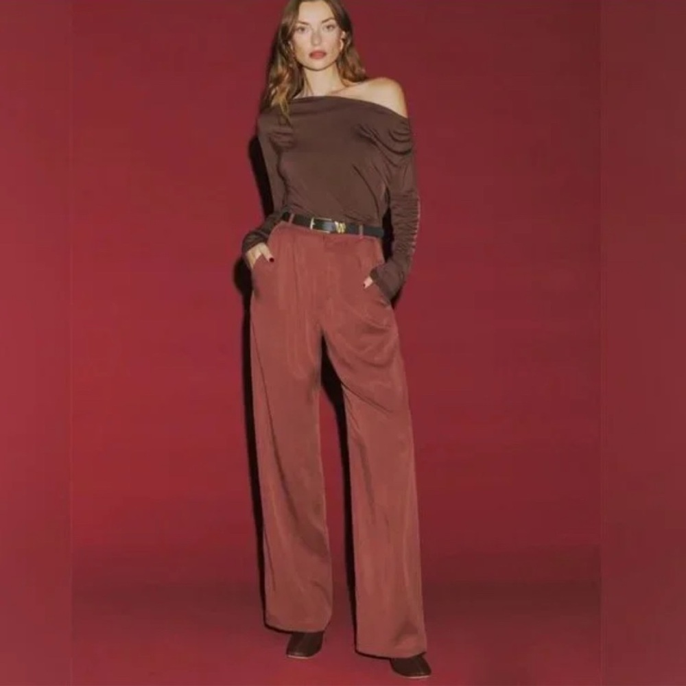 Reformation Mason Pant in Oxide